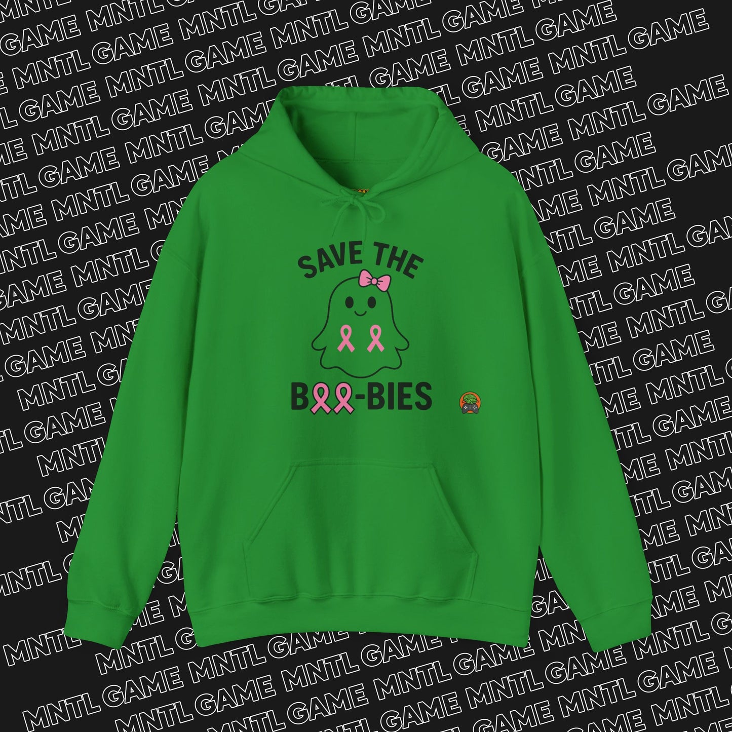 Hoodie Save the Boo-Bies Breast Cancer Awareness Ghost