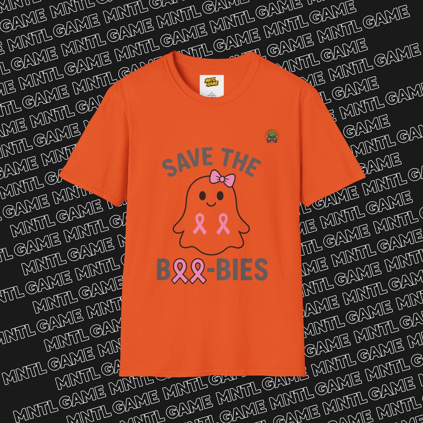Breast Cancer Awareness Ghost Unisex T-Shirt