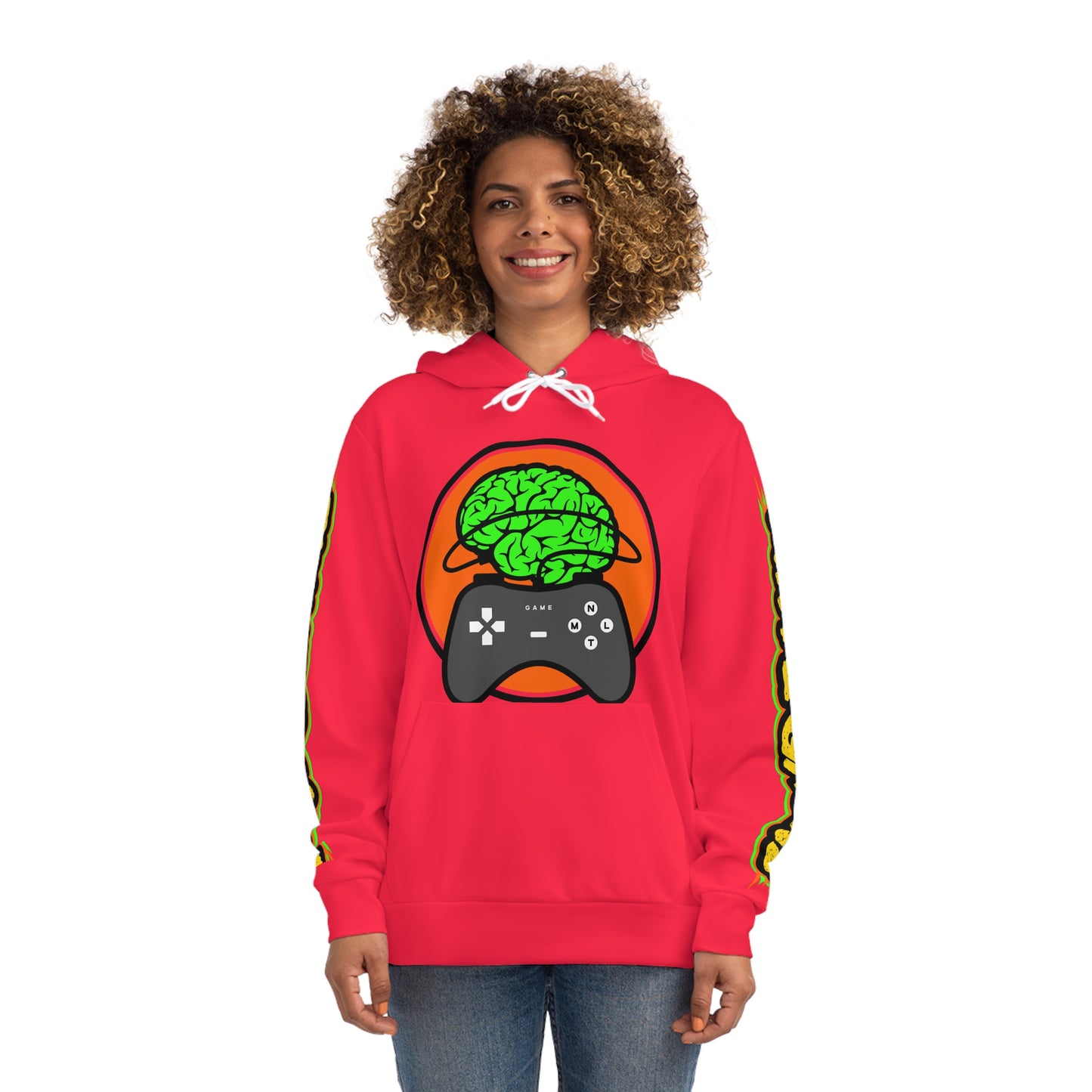 AOP "Plugg'd In" Hoodie (Infrared)
