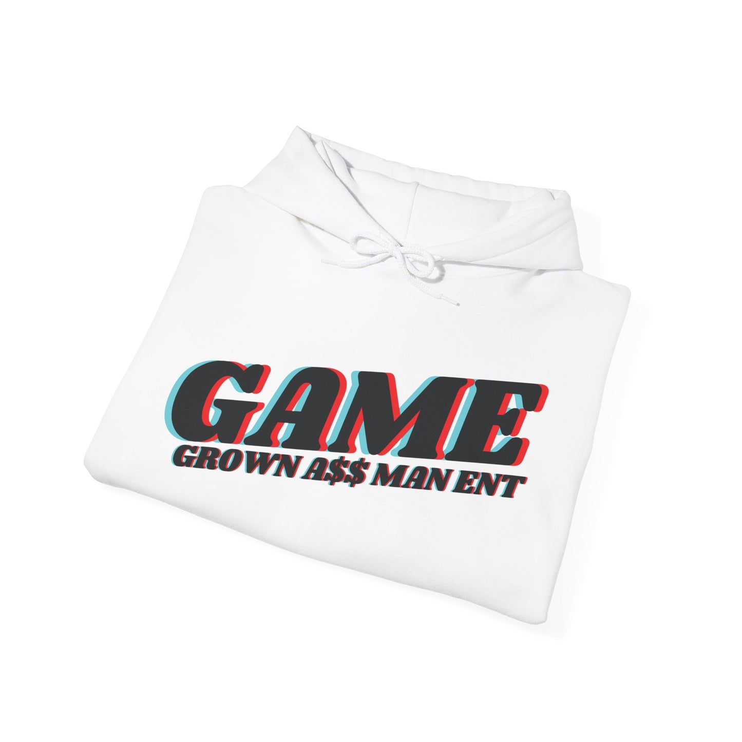 Hooded Sweatshirt Grown A$$ Man Ent Design