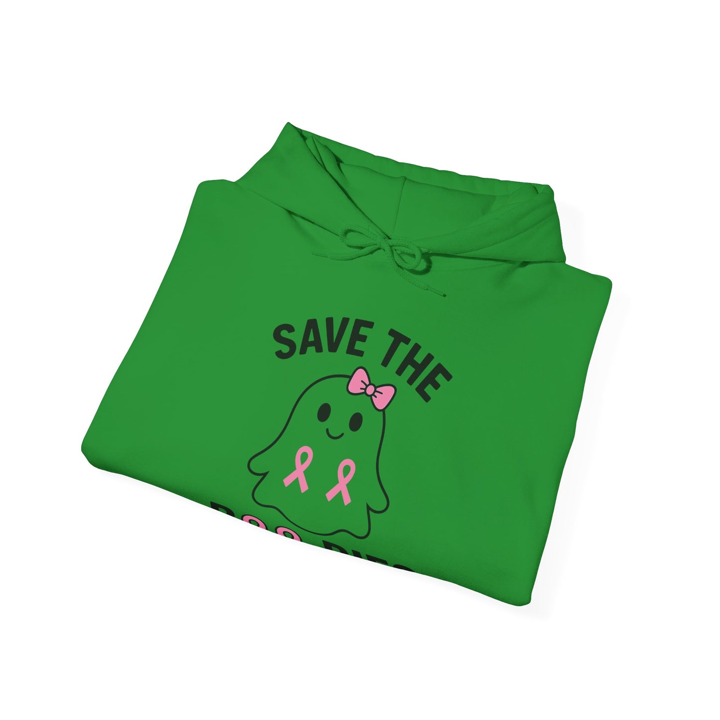 Hoodie Save the Boo-Bies Breast Cancer Awareness Ghost