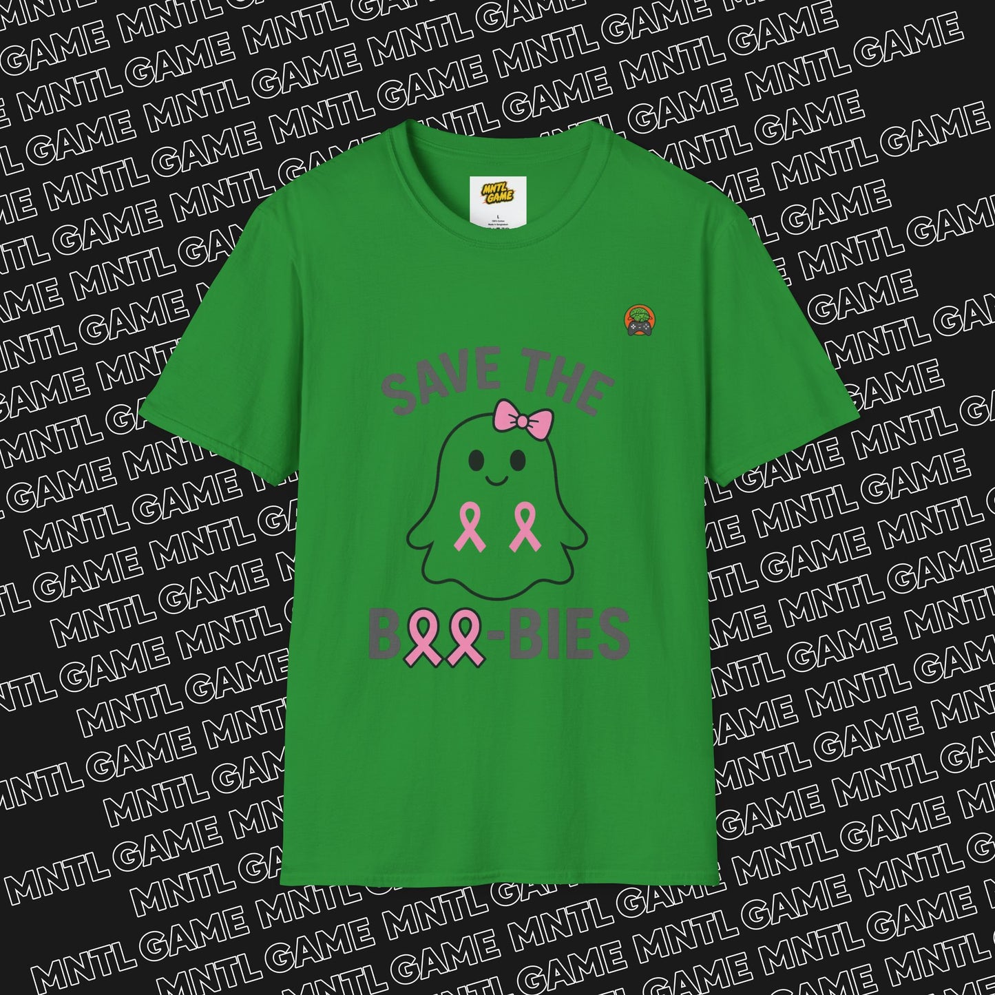 Breast Cancer Awareness Ghost Unisex T-Shirt