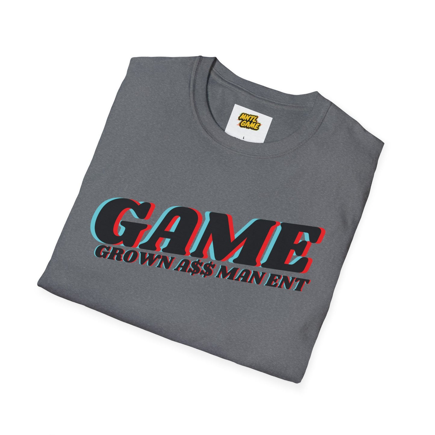 T-Shirt - GAME, Grown A$$ Man Ent Design