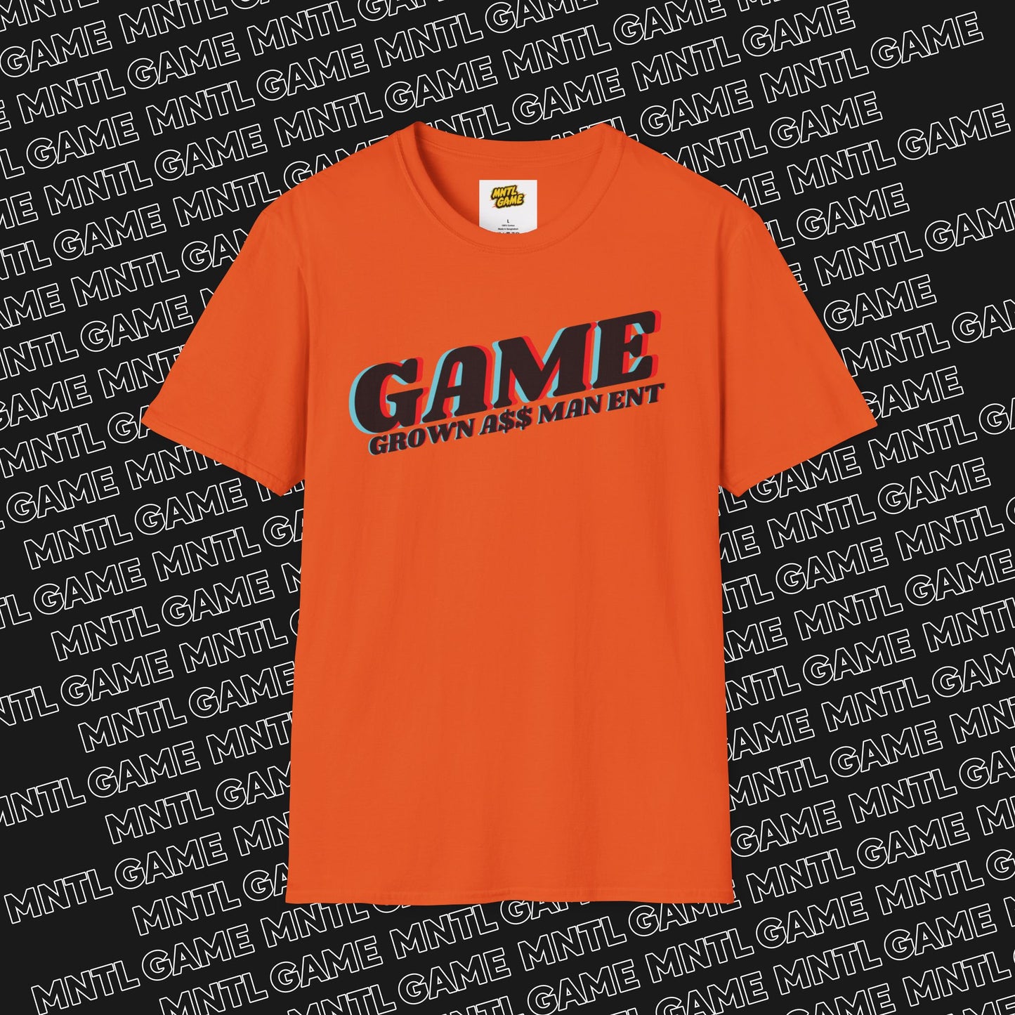 T-Shirt - GAME, Grown A$$ Man Ent Design