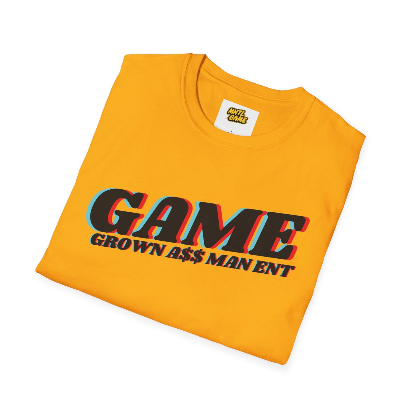 T-Shirt - GAME, Grown A$$ Man Ent Design