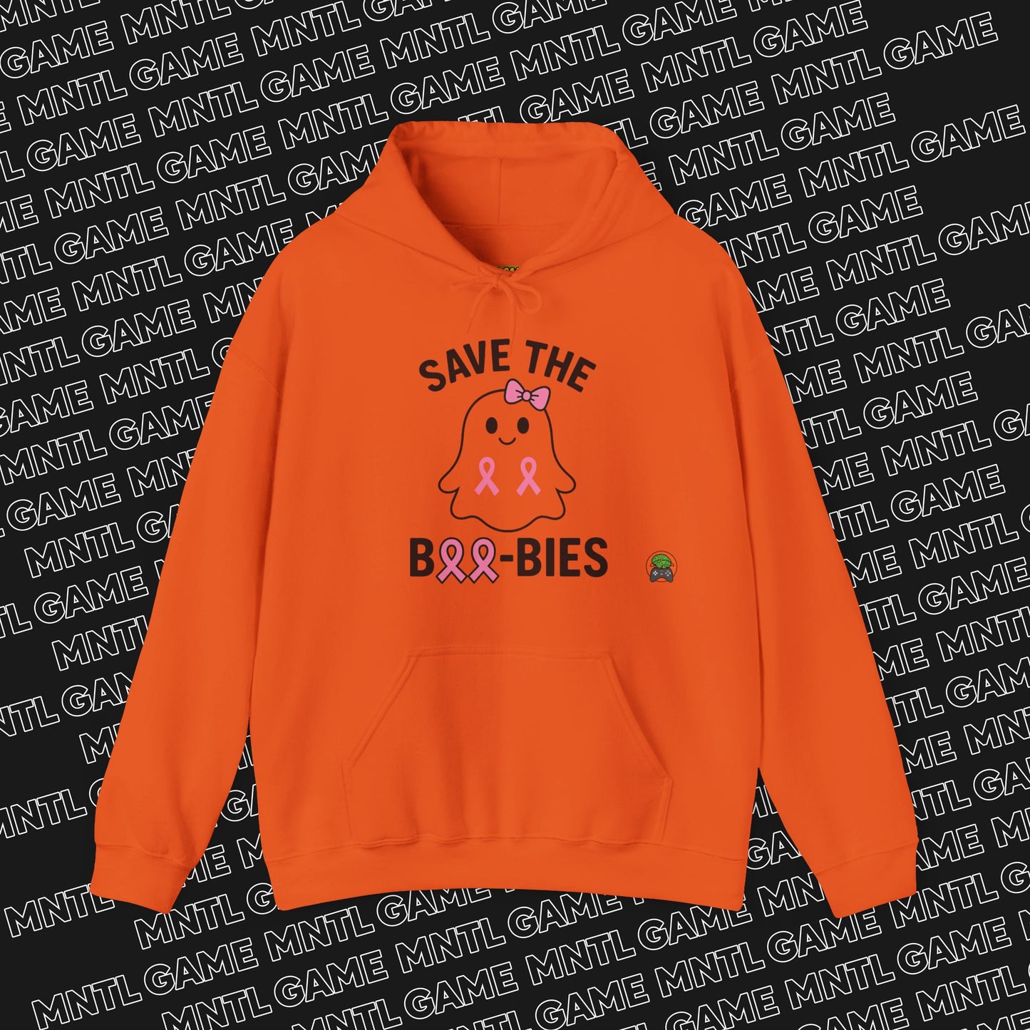 Hoodie Save the Boo-Bies Breast Cancer Awareness Ghost