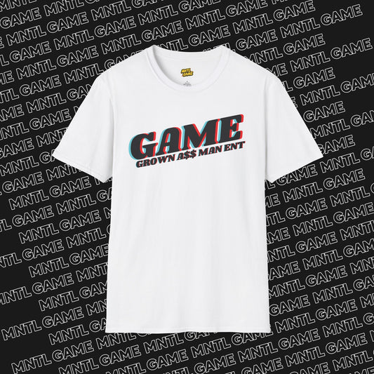 T-Shirt - GAME, Grown A$$ Man Ent Design
