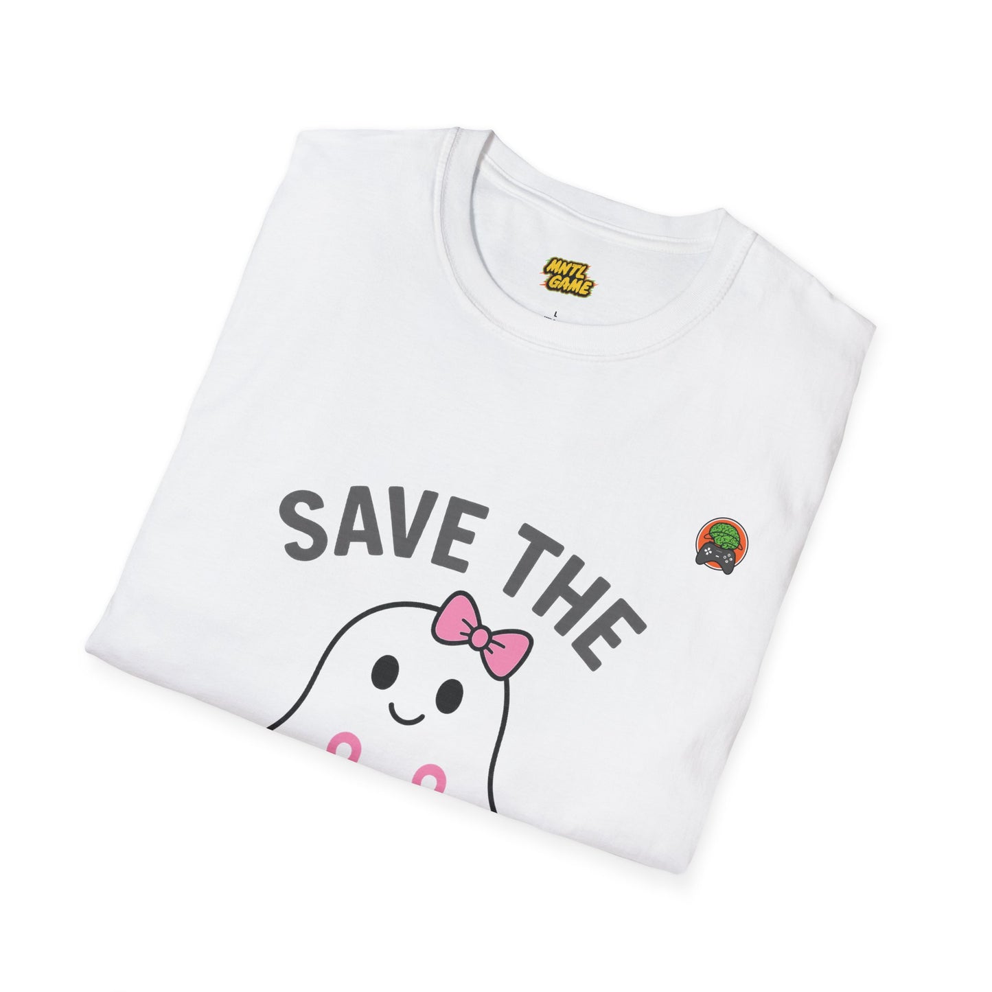 Breast Cancer Awareness Ghost Unisex T-Shirt