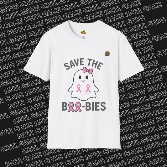 Breast Cancer Awareness Ghost Unisex T-Shirt