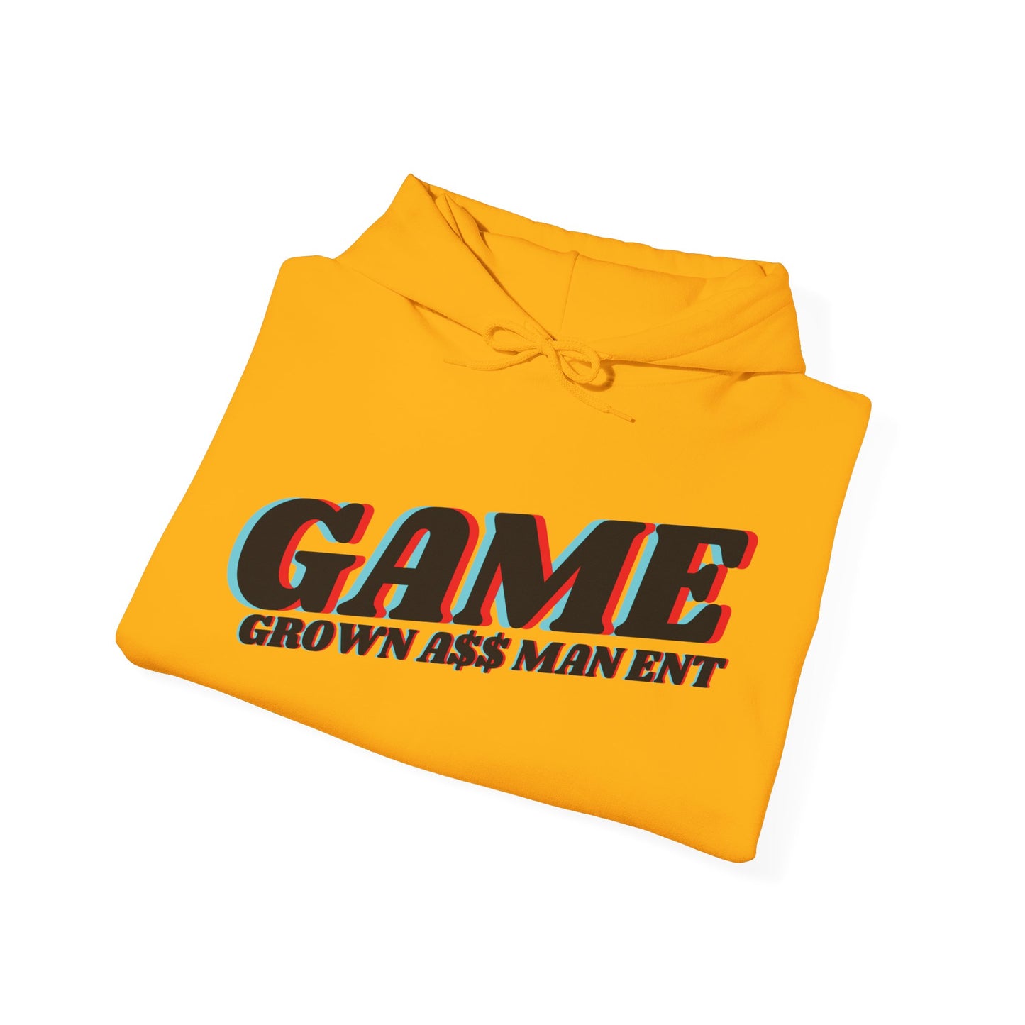 Hooded Sweatshirt Grown A$$ Man Ent Design
