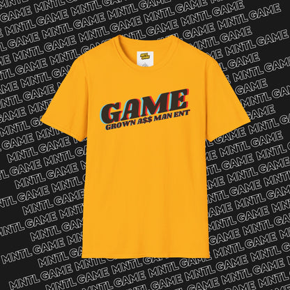 T-Shirt - GAME, Grown A$$ Man Ent Design
