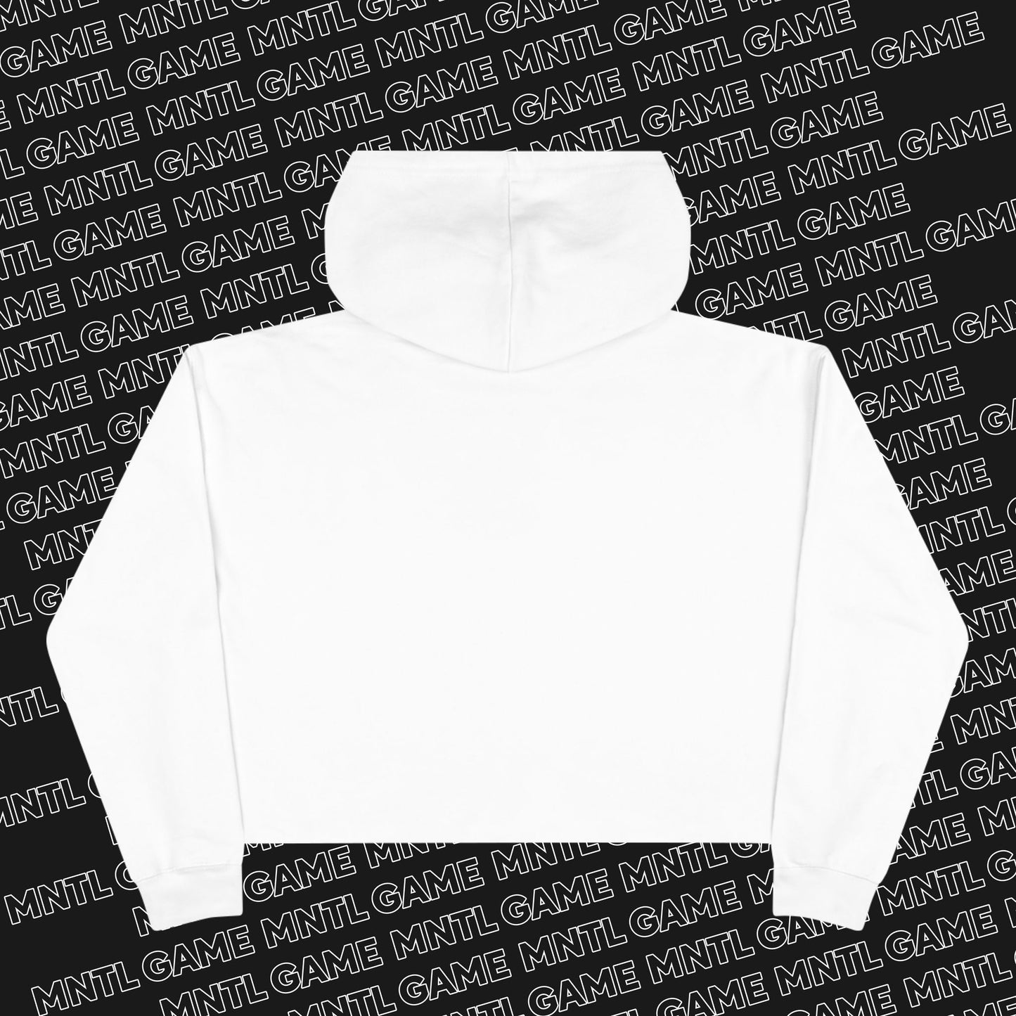 MNTL Game Heart Crop Hoodie -- She's So MNTL