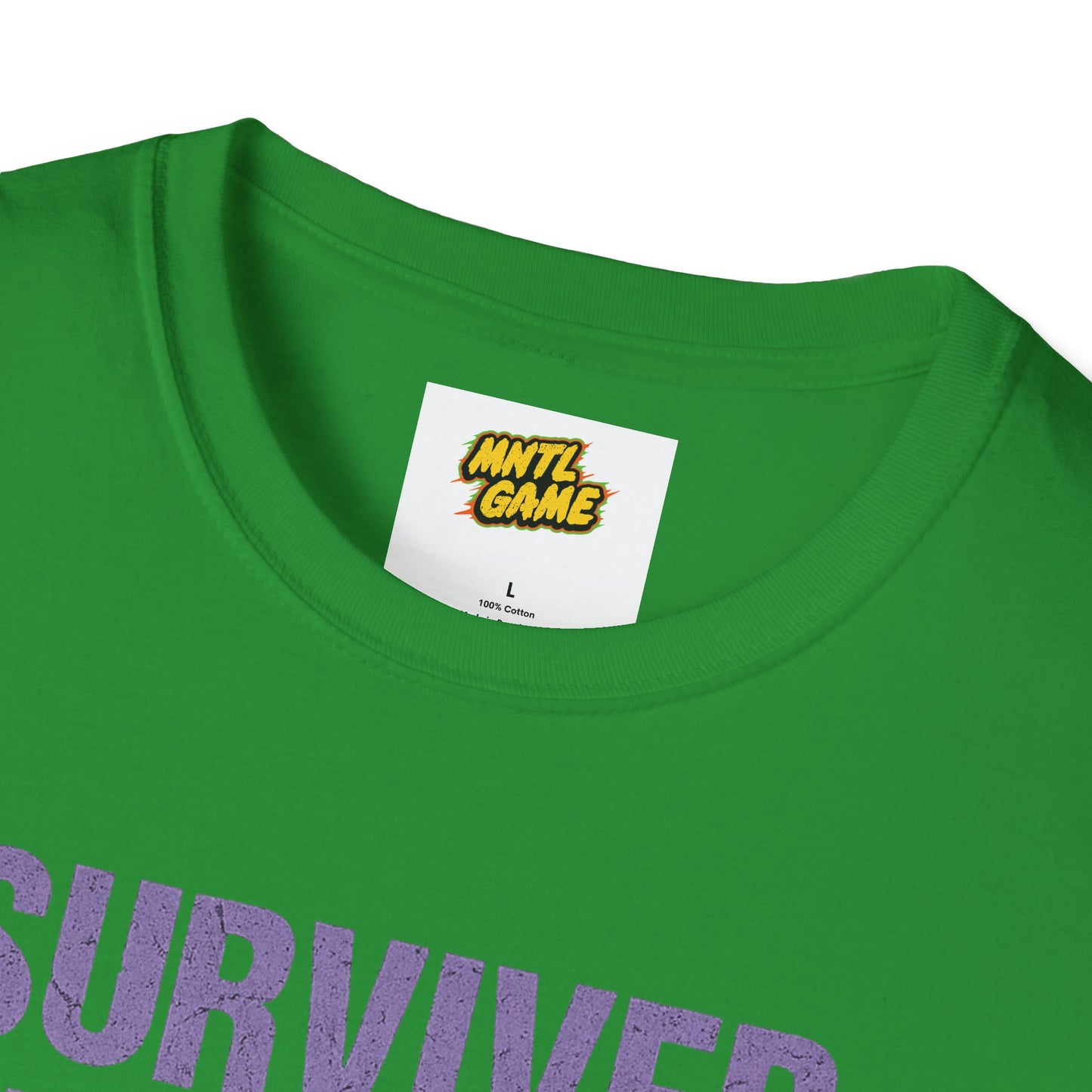 Inspiring Unisex T-Shirt - 'I Survived Depression'