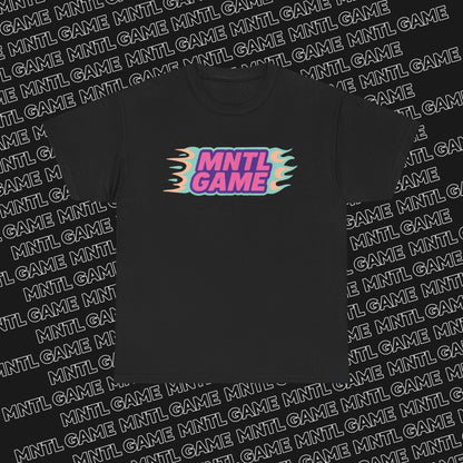 Flame Retro Neon Tee - She's So MNTL