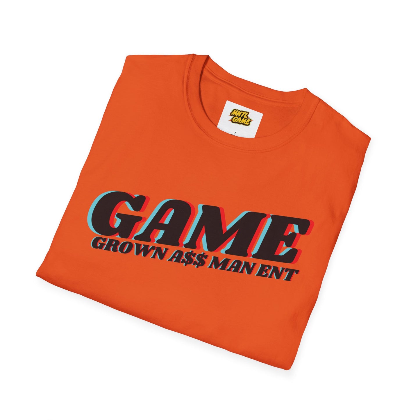 T-Shirt - GAME, Grown A$$ Man Ent Design