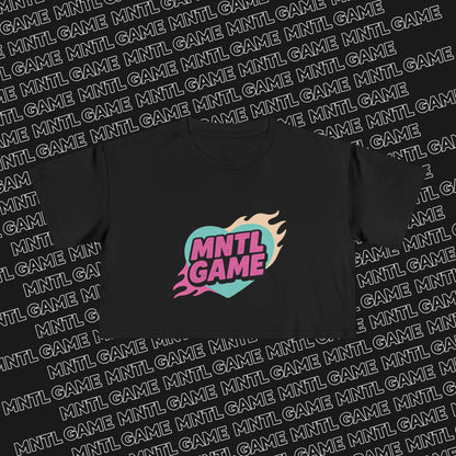 MNTL Game Crop Tee - She's So MNTL