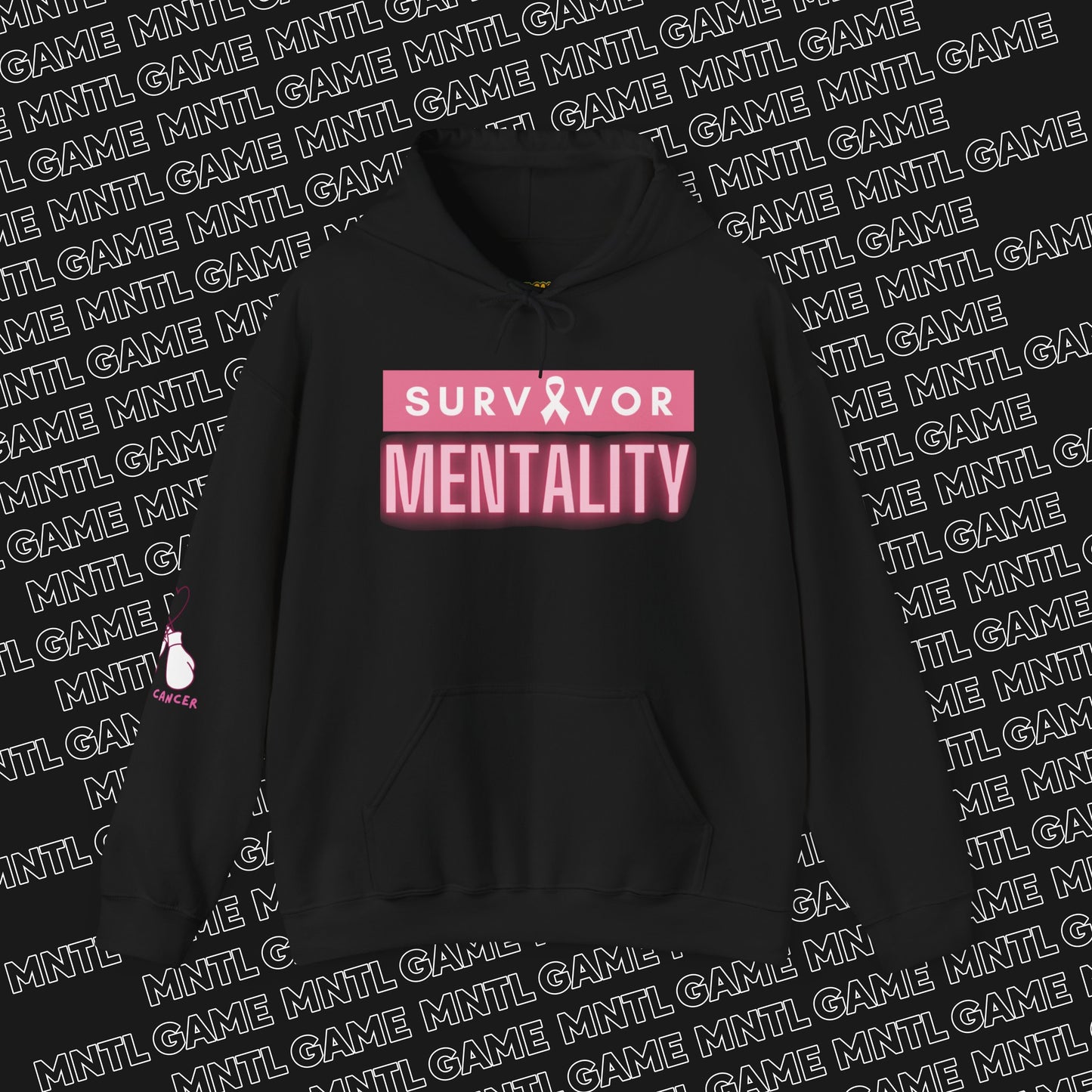 Survivor Mentality Hoodie (PINK)