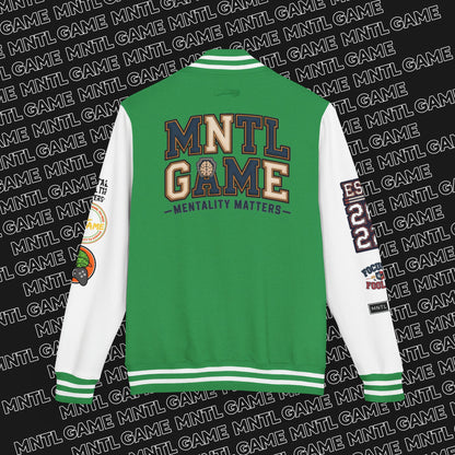 Letterman Jacket - MNTL Game Design - Mental Heath Matters - New Growth Era
