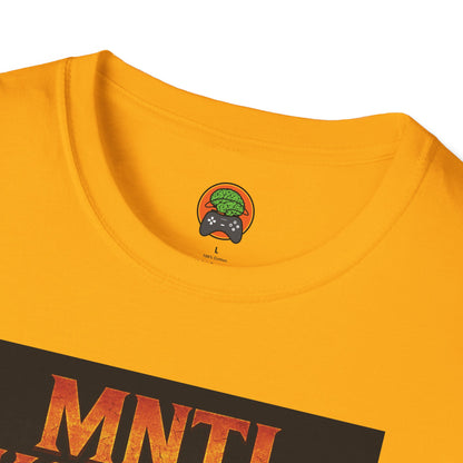 Mental Kombat Poster T-Shirt — "Hustle vs Excuse" Motivational Gym Tee