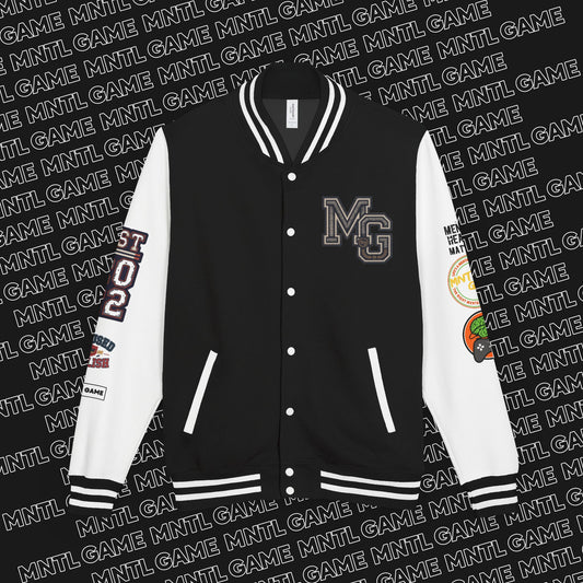 Letterman Jacket - MNTL Game Design - Mental Heath Matters - New Growth Era