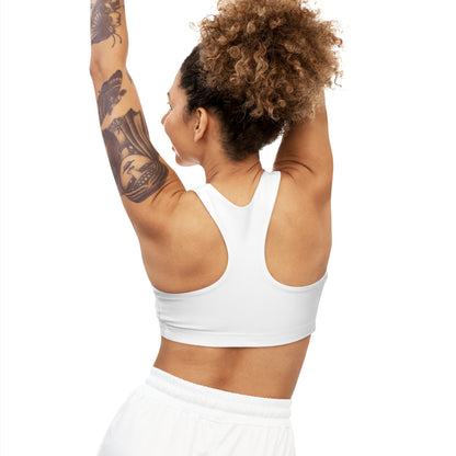 Seamless Sports Bra (White)