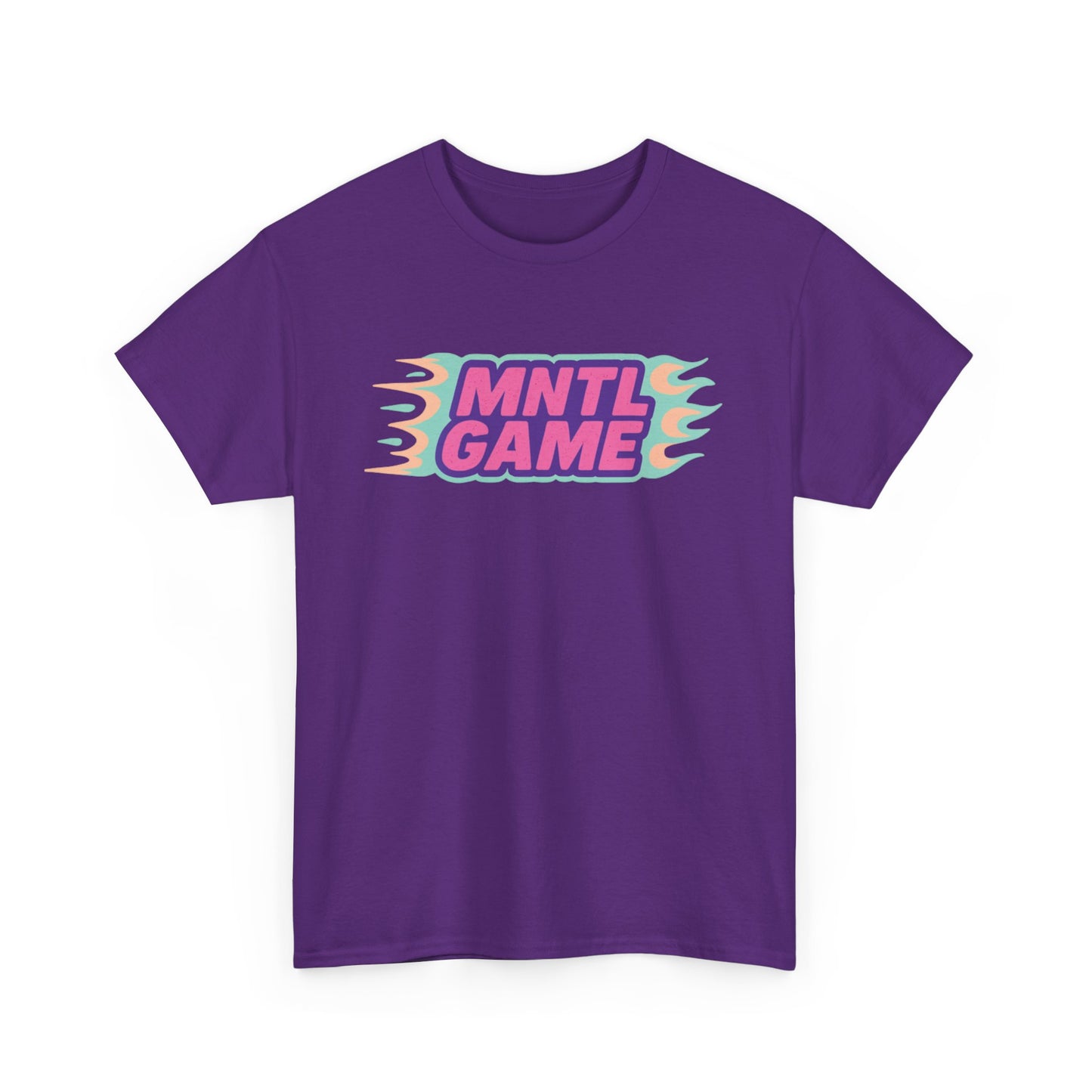Flame Retro Neon Tee - She's So MNTL