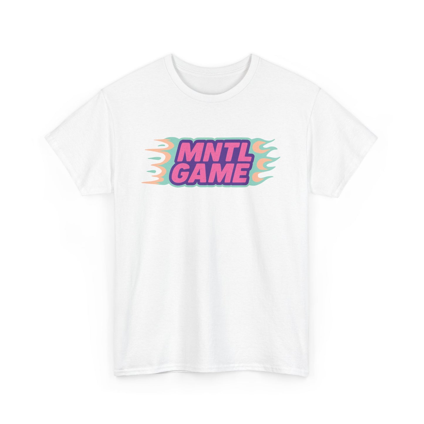 Flame Retro Neon Tee - She's So MNTL