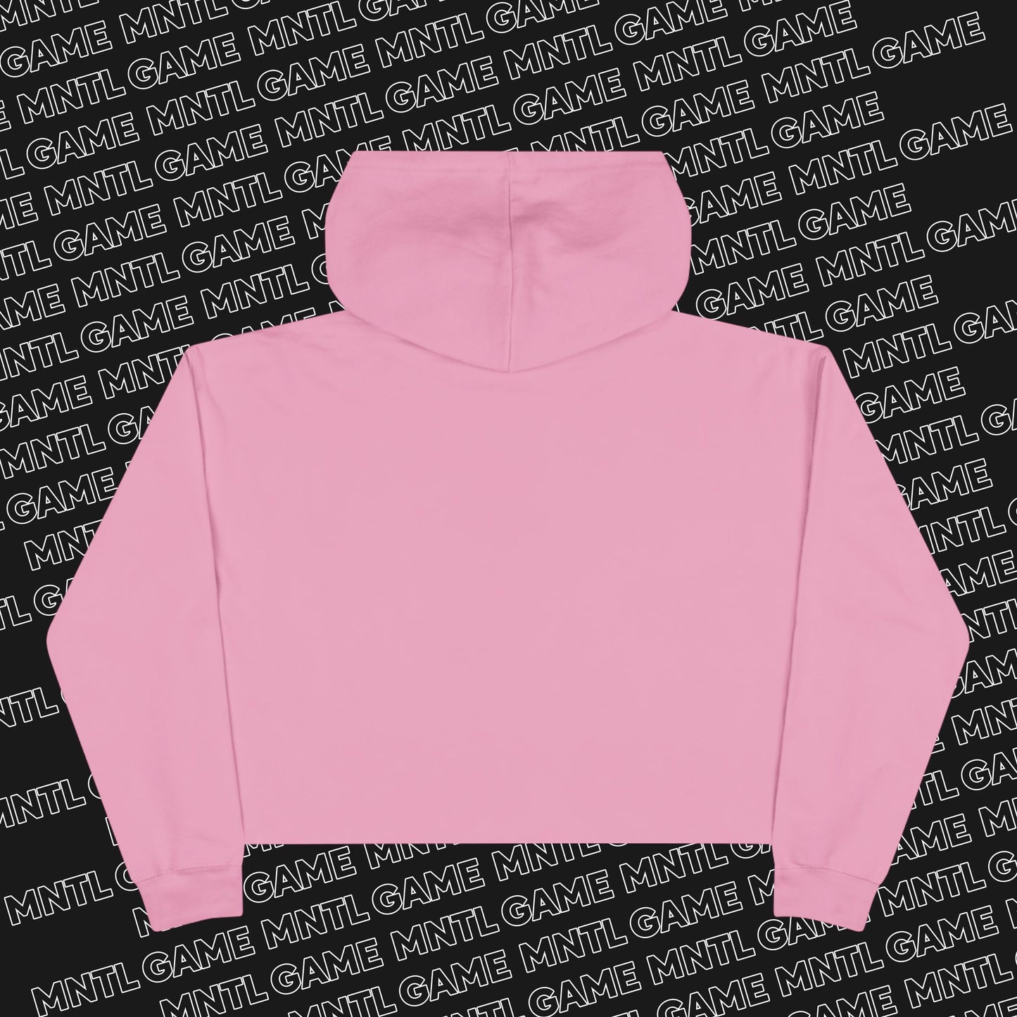 MNTL Game Heart Crop Hoodie -- She's So MNTL