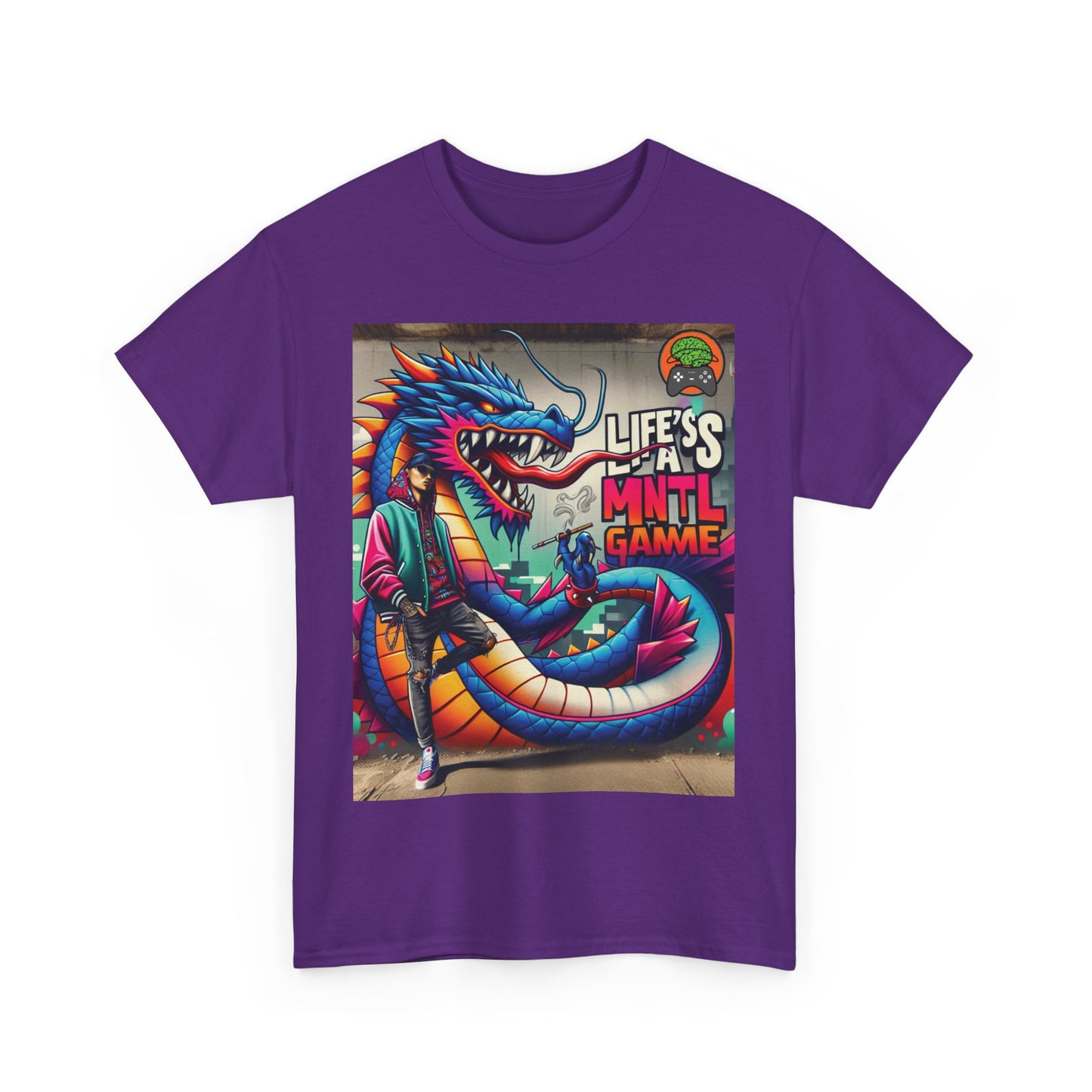 MNTL Game Dragon Graffiti Tee