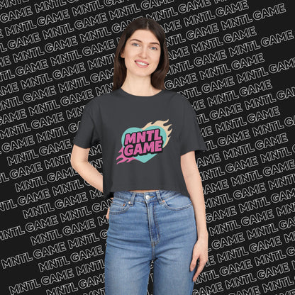 MNTL Game Crop Tee - She's So MNTL