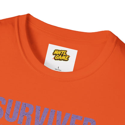 Inspiring Unisex T-Shirt - 'I Survived Depression'