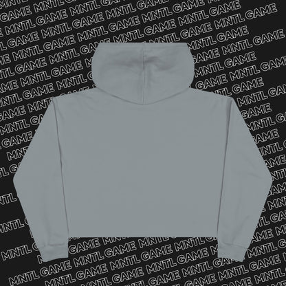 MNTL Game Heart Crop Hoodie -- She's So MNTL