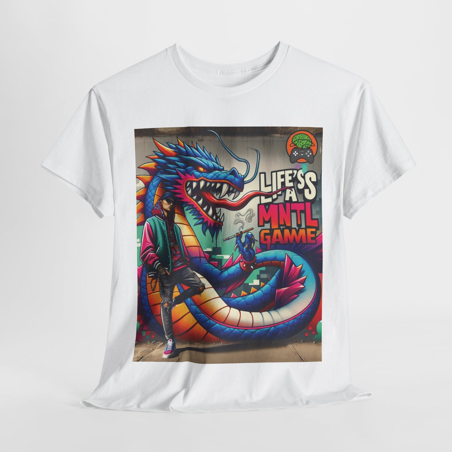 MNTL Game Dragon Graffiti Tee