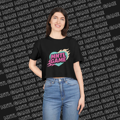 MNTL Game Crop Tee - She's So MNTL