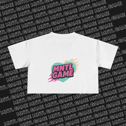 MNTL Game Crop Tee - She's So MNTL