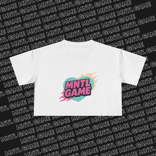 MNTL Game Crop Tee - She's So MNTL