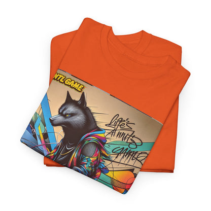 MNTL Game Wolf Graffiti Tee