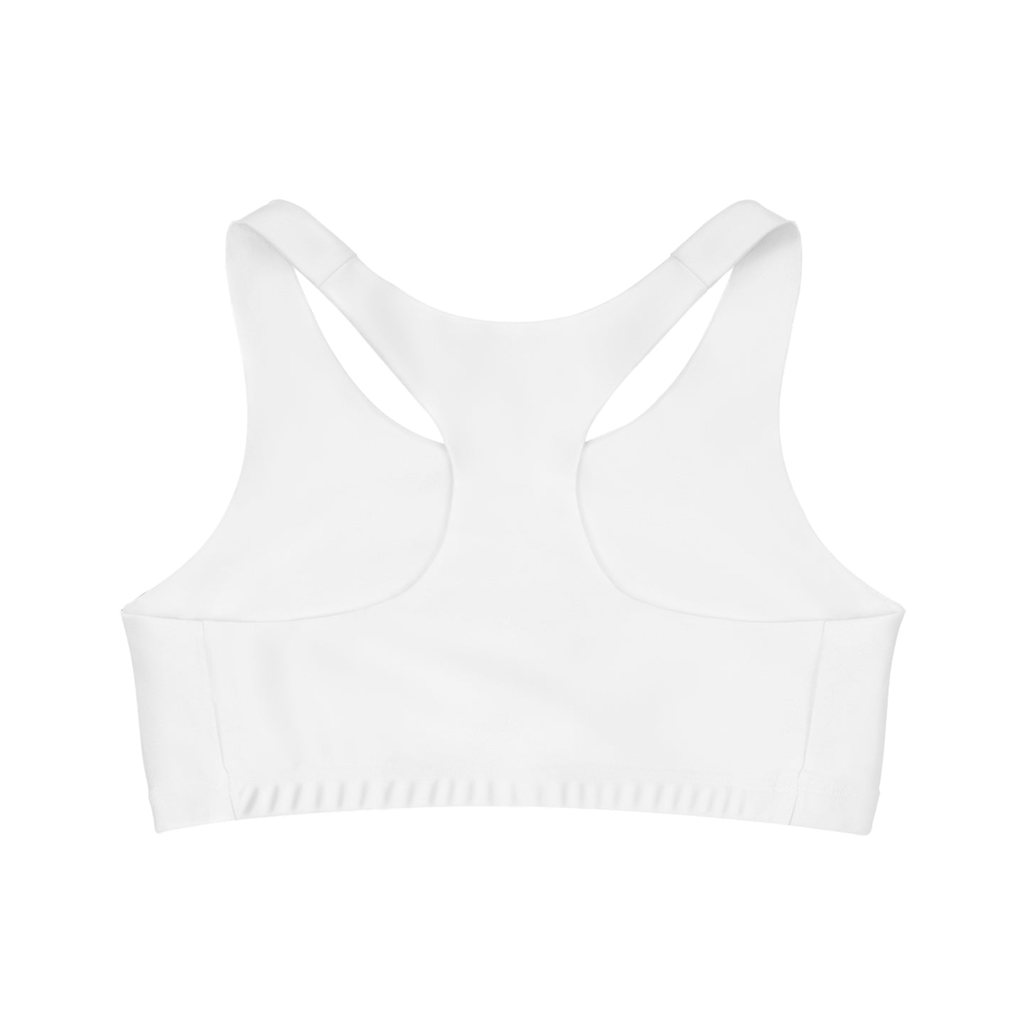 Seamless Sports Bra (White)