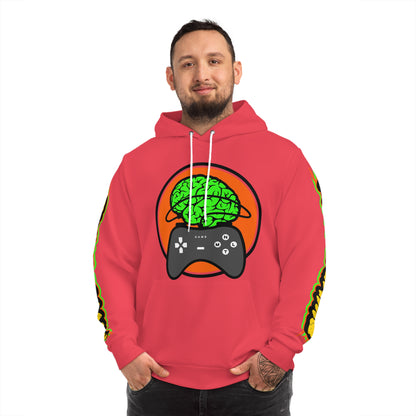 AOP "Plugg'd In" Hoodie (Rose')