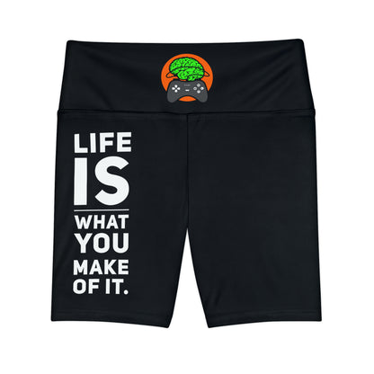 Women's MNTL Workout Shorts (AOP)