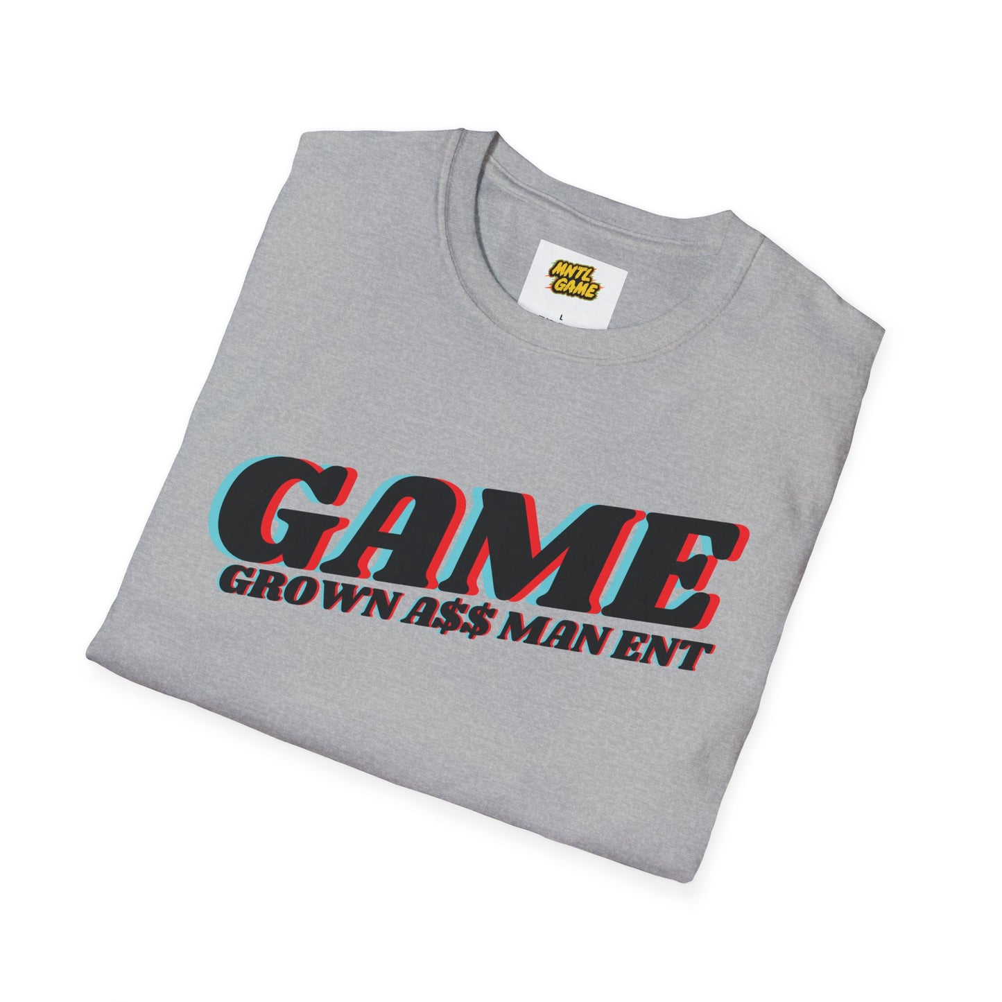 T-Shirt - GAME, Grown A$$ Man Ent Design