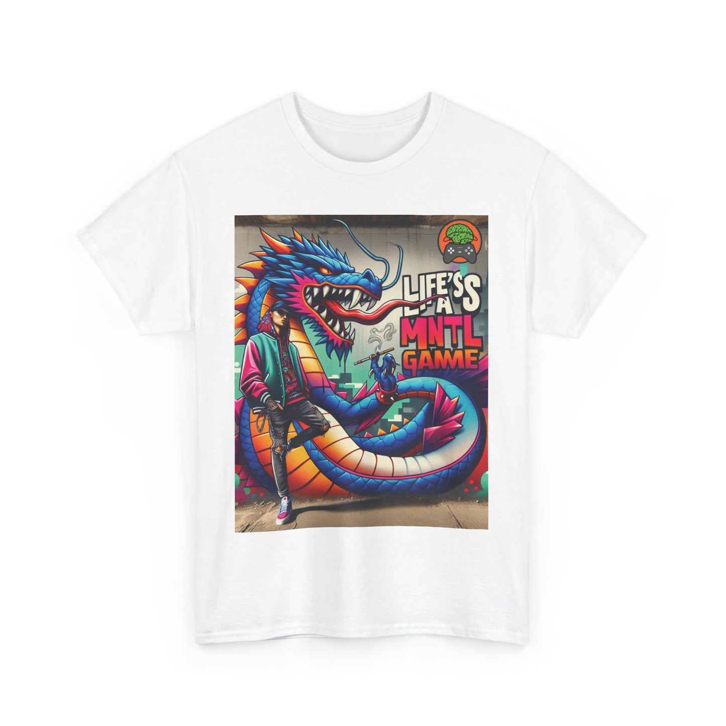 MNTL Game Dragon Graffiti Tee