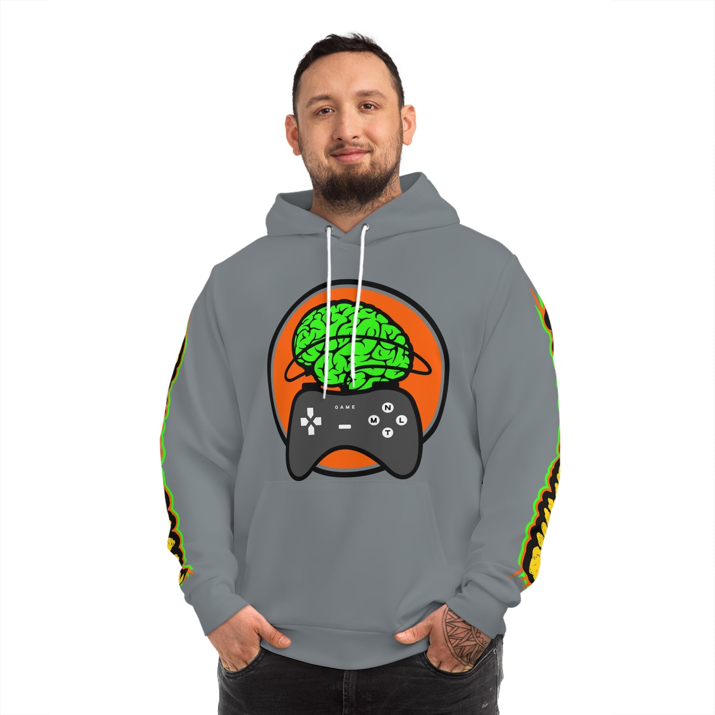 AOP "Plugg'd In" Hoodie (Lunar)