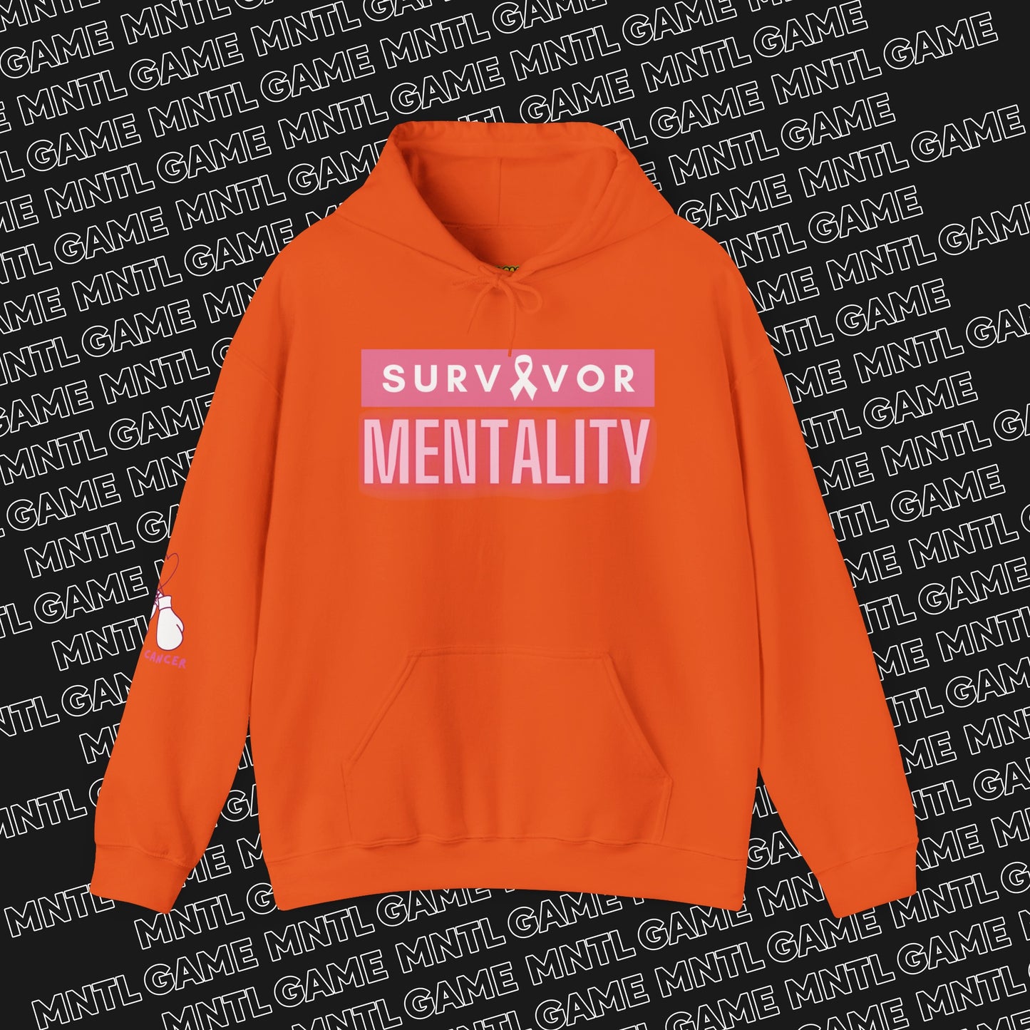 Survivor Mentality Hoodie (PINK)