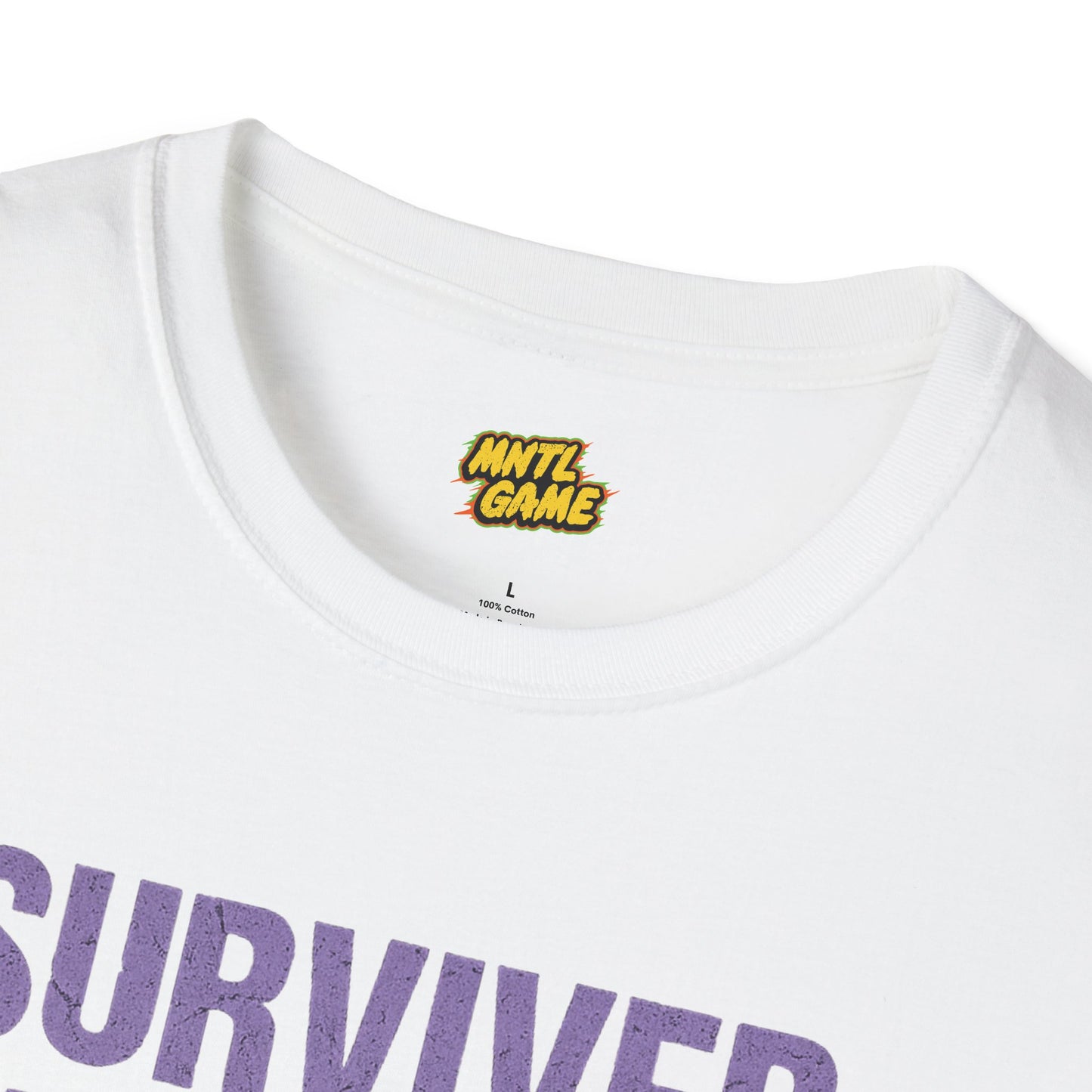 Inspiring Unisex T-Shirt - 'I Survived Depression'