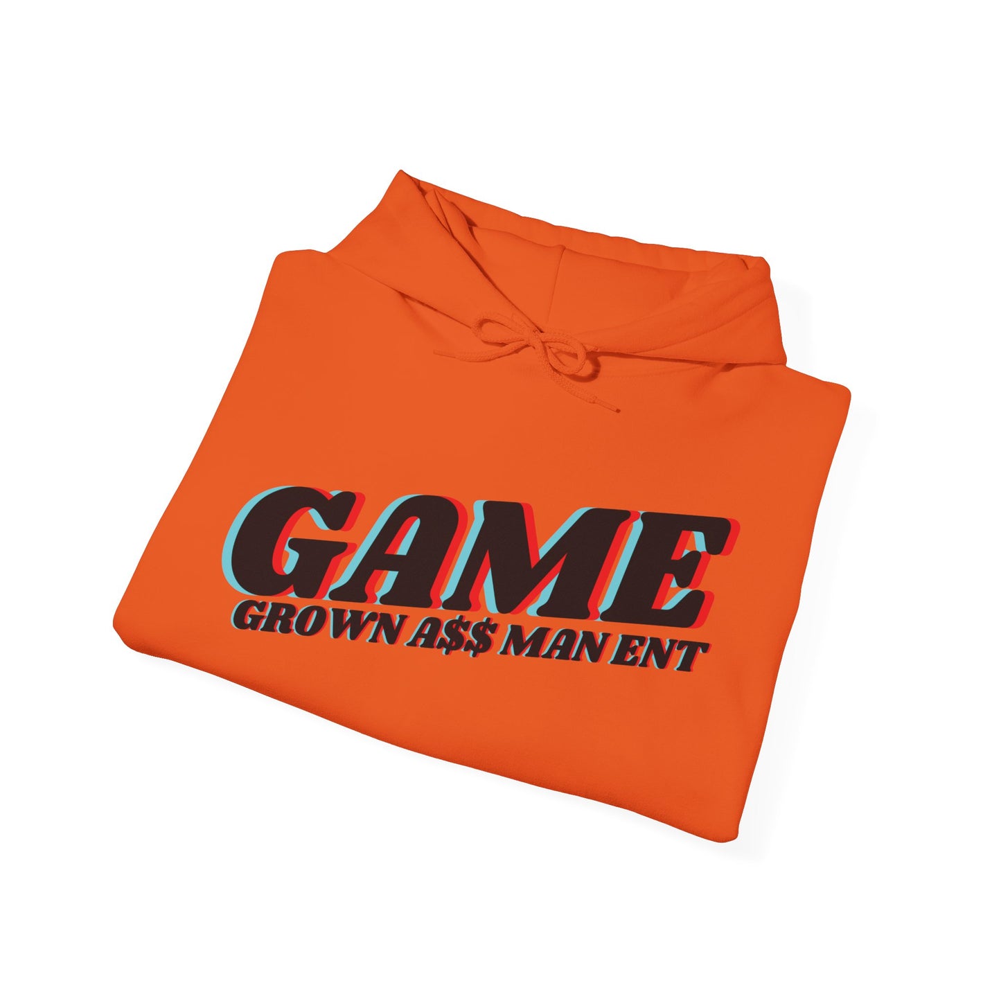 Hooded Sweatshirt Grown A$$ Man Ent Design
