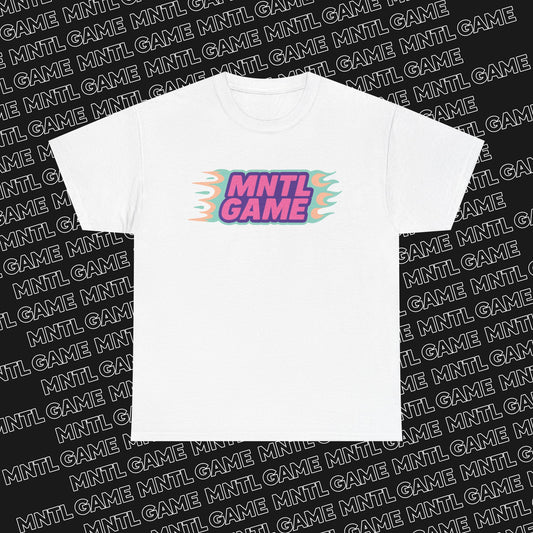 Flame Retro Neon Tee - She's So MNTL
