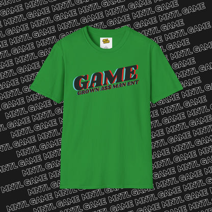 T-Shirt - GAME, Grown A$$ Man Ent Design