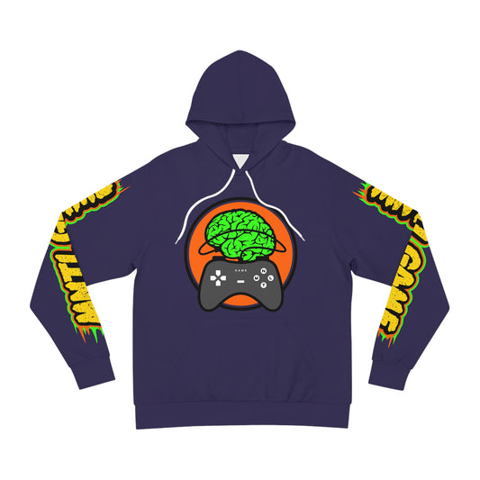 AOP "Plugg'd In" Hoodie (Purple)