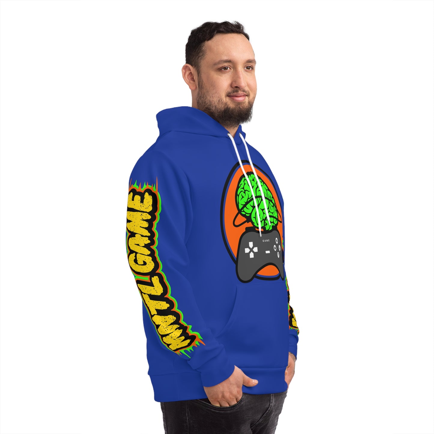 AOP "Plugg'd In" Hoodie (Royal)